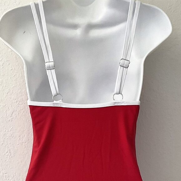 NEW CENTER RING PLUNGE MONOKINI ONE PIECE SWIMSUIT - Picture 7 of 10